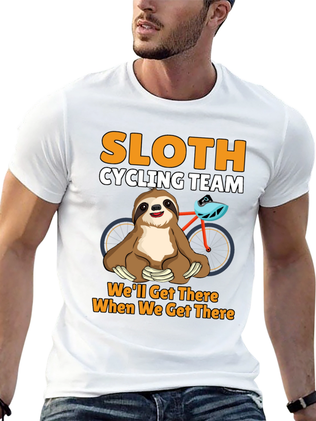 Sloth Cycling Team T-Shirt