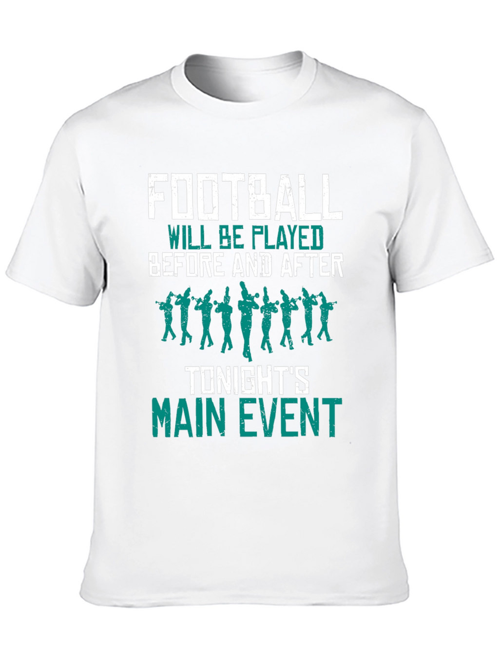 Football Game Day T-Shirt - Marching Band Design