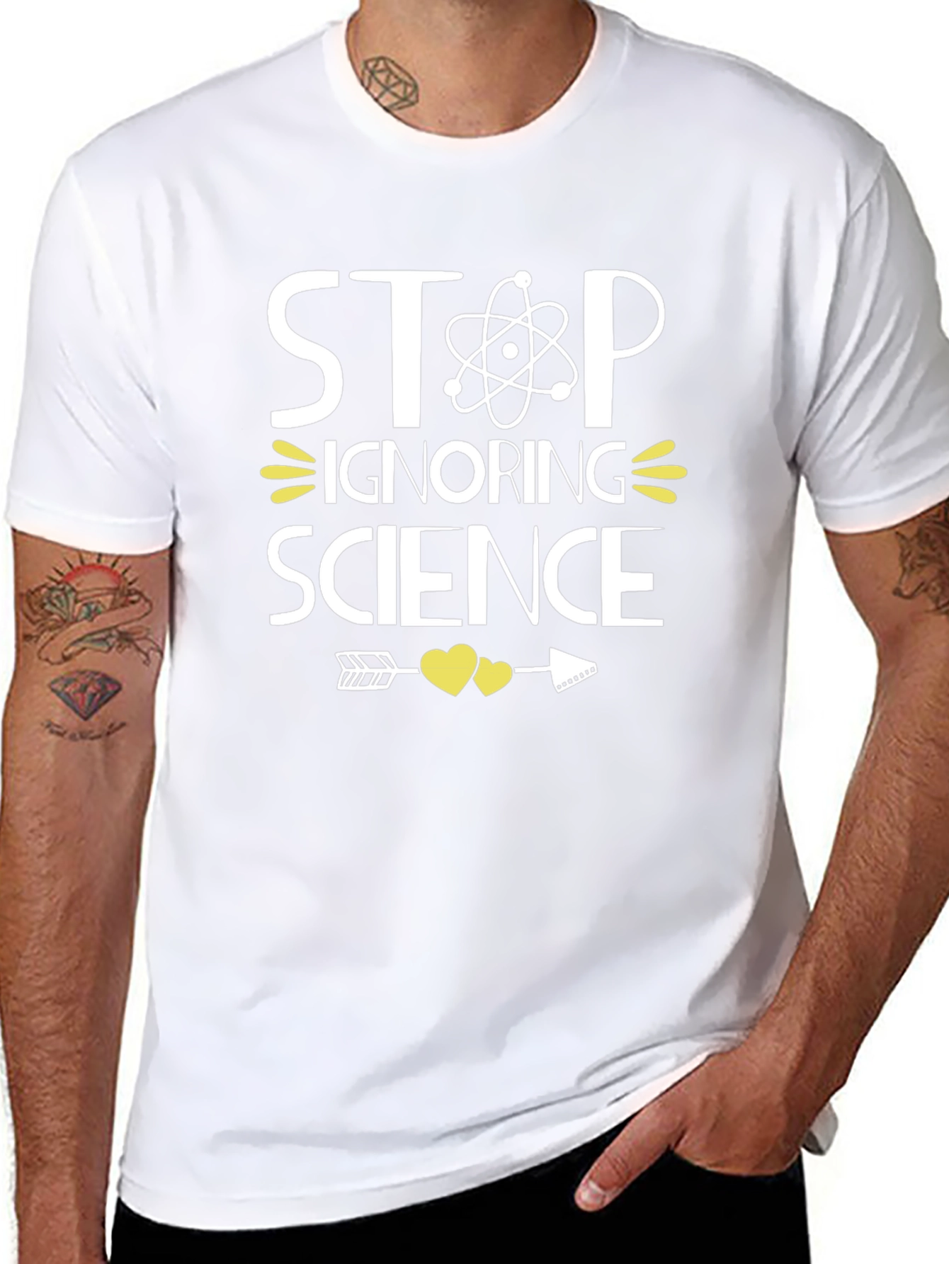 Stop Ignoring Science Graphic Tee
