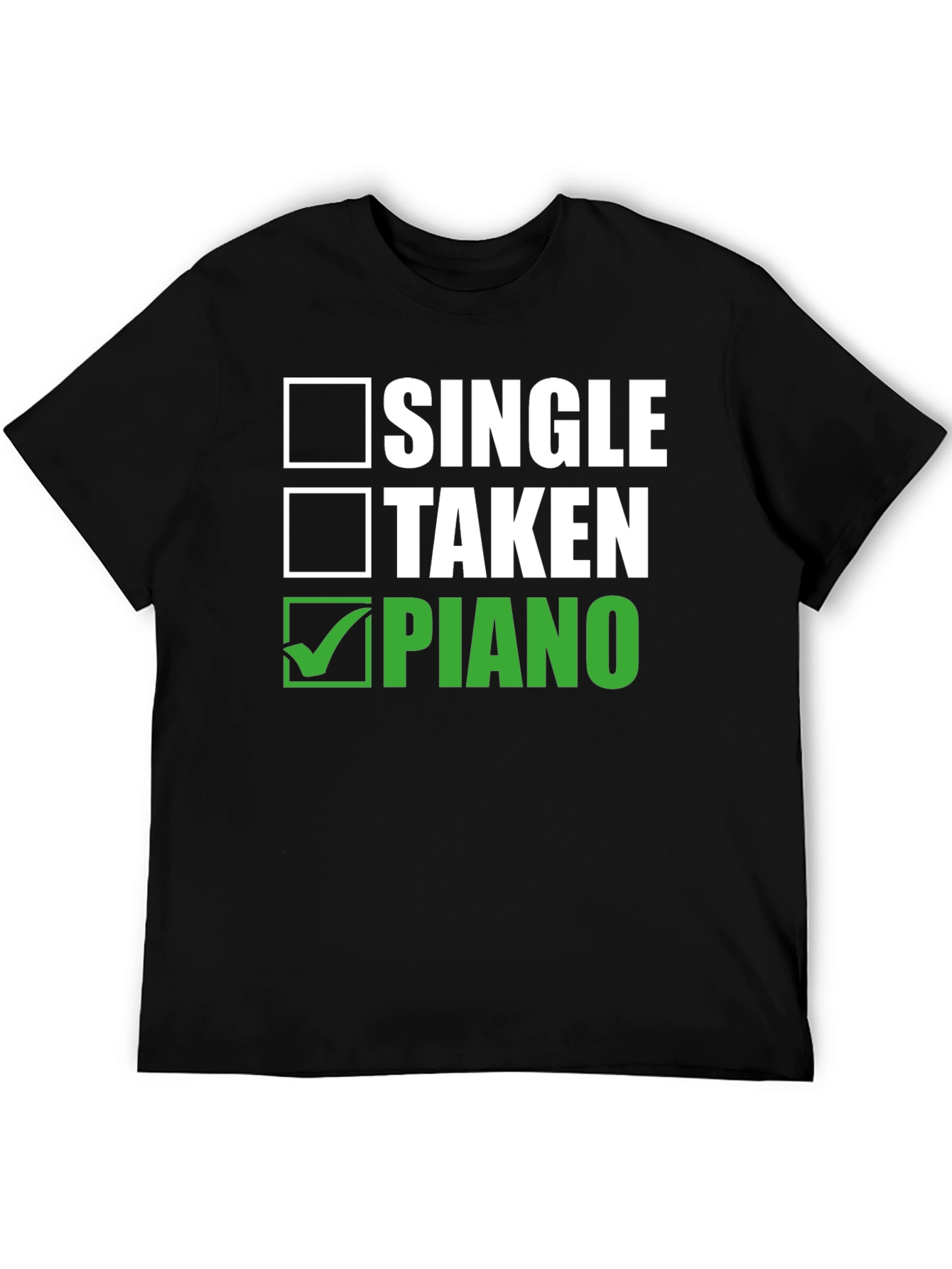 Single Taken Piano T-Shirt