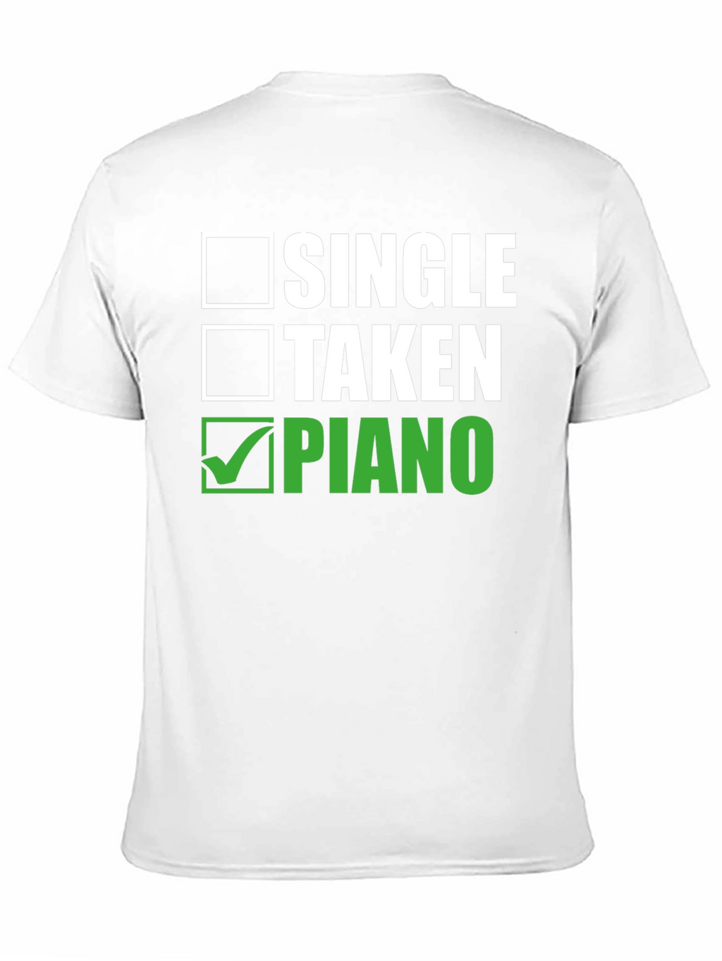 Single Taken Piano T-Shirt