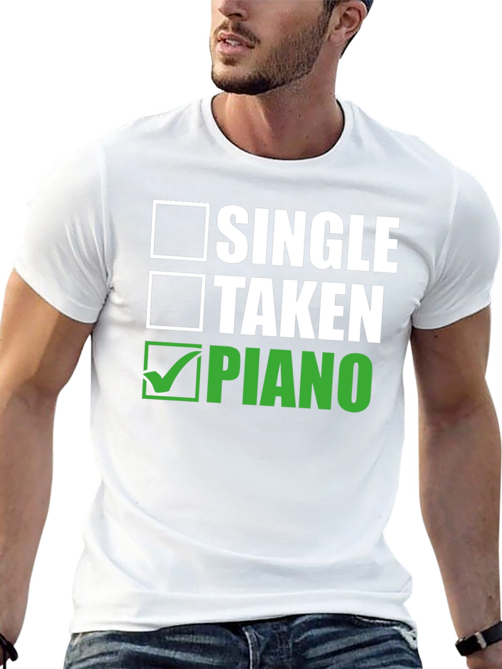 Single Taken Piano T-Shirt