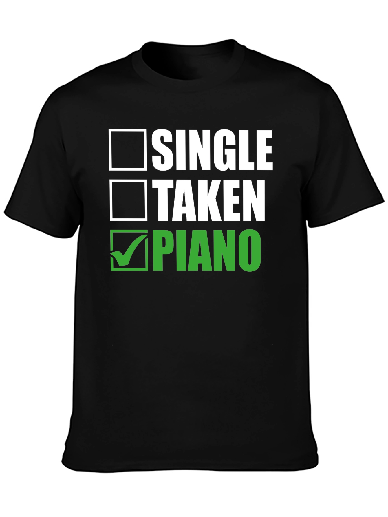 Single Taken Piano T-Shirt