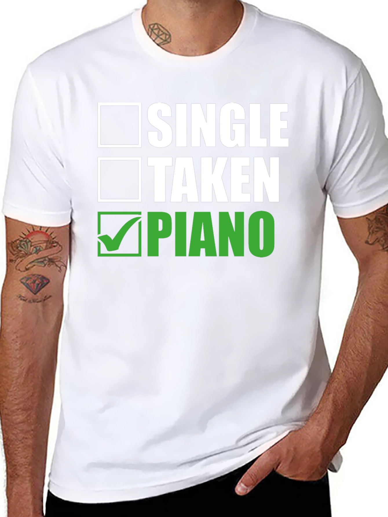 Single Taken Piano T-Shirt