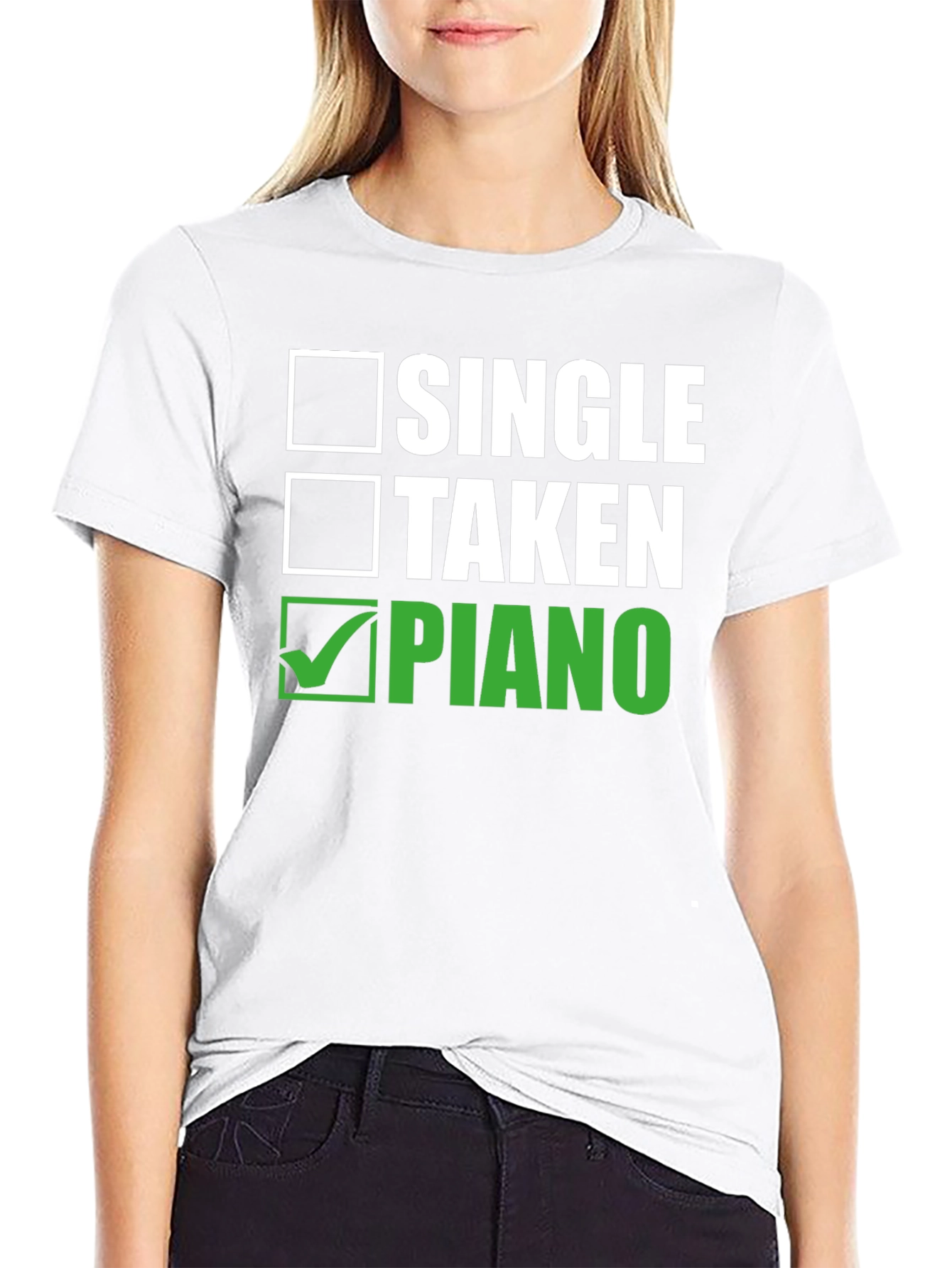 Single Taken Piano T-Shirt
