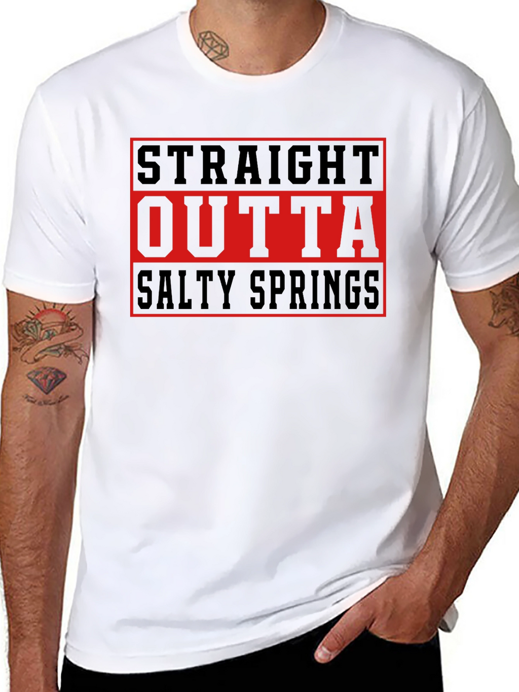 Straight Outta Salty Springs T-Shirt