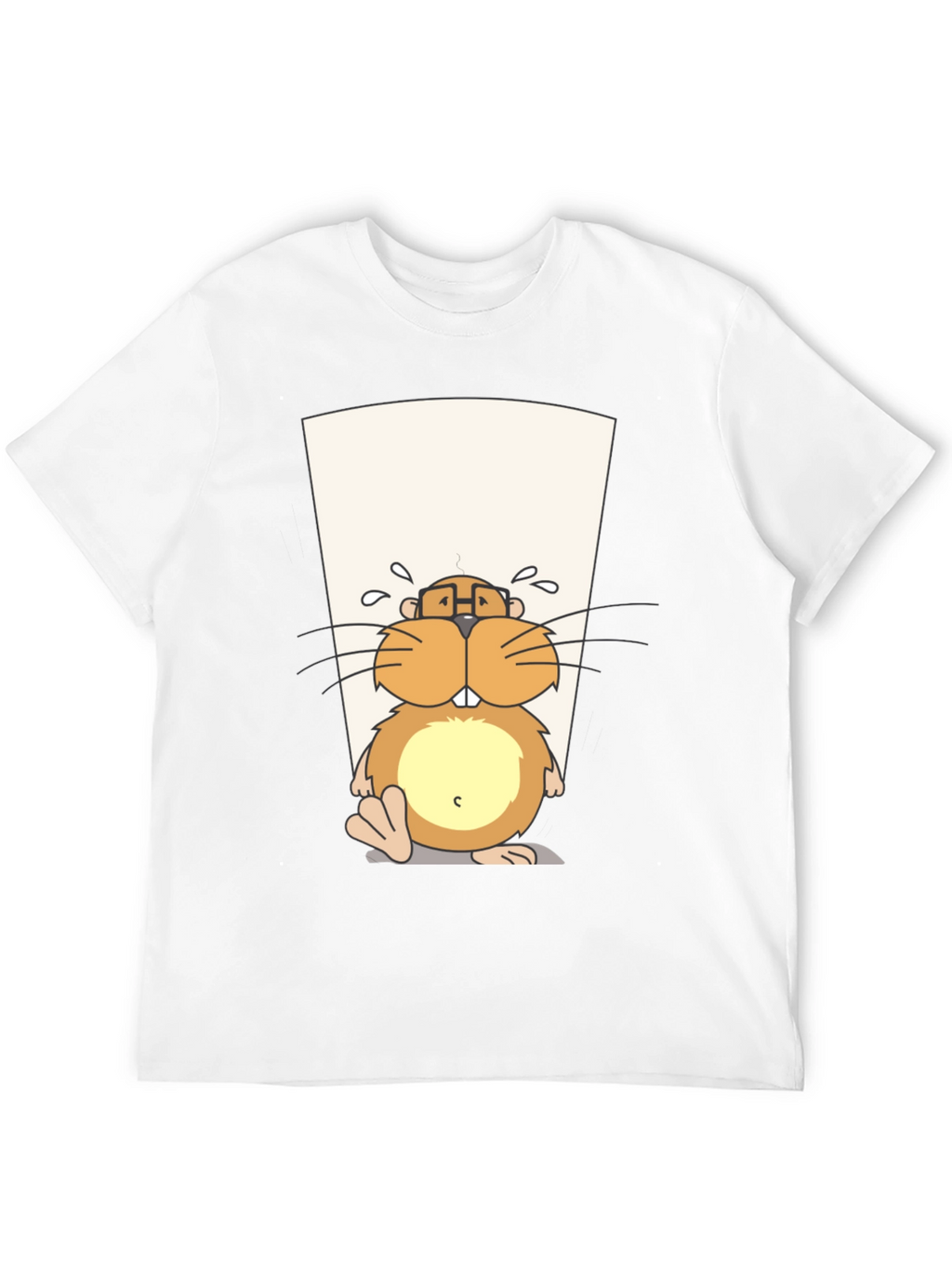 Funny Beaver T-Shirt - Cartoon Graphic Tee