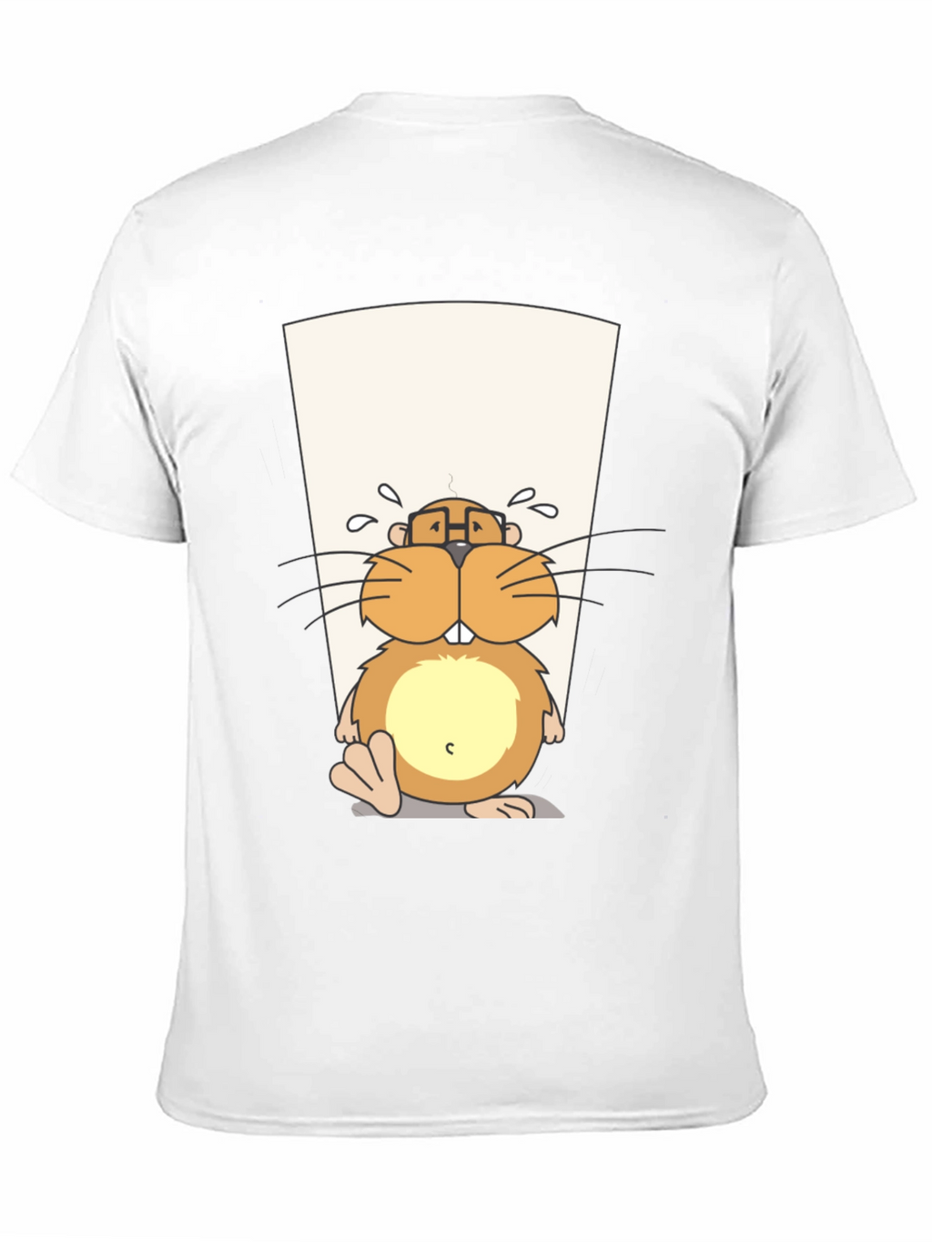 Funny Beaver T-Shirt - Cartoon Graphic Tee