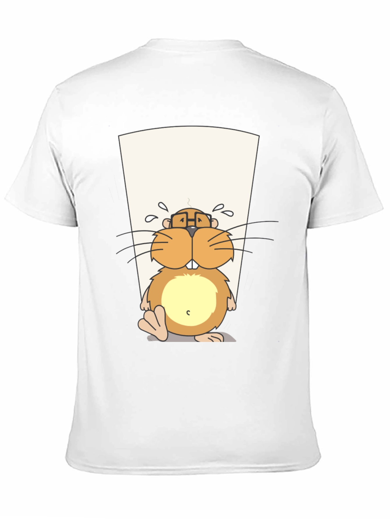 Funny Beaver T-Shirt - Cartoon Graphic Tee