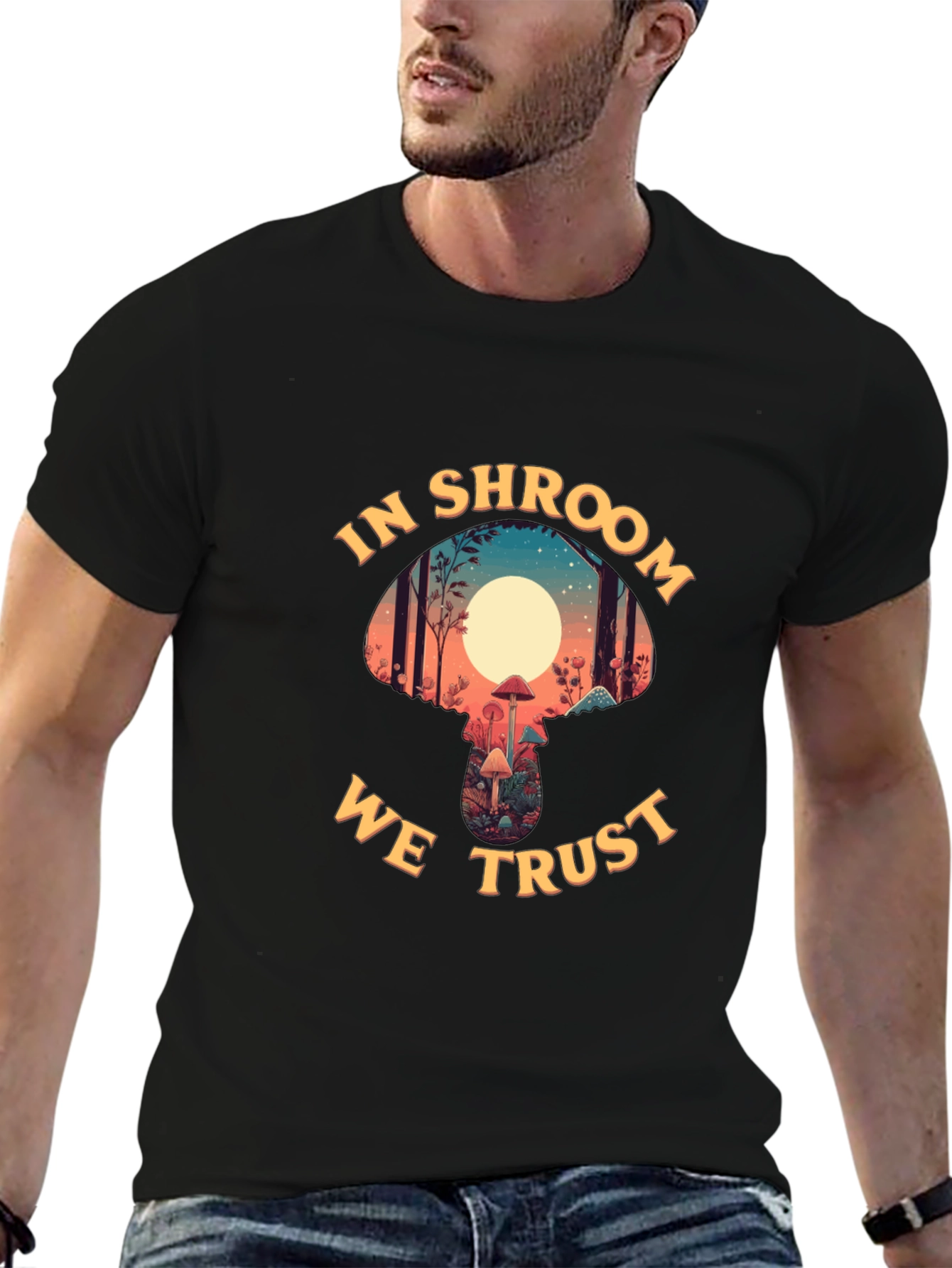 Shroom Trust Tee: Psychedelic Mushroom T-Shirt