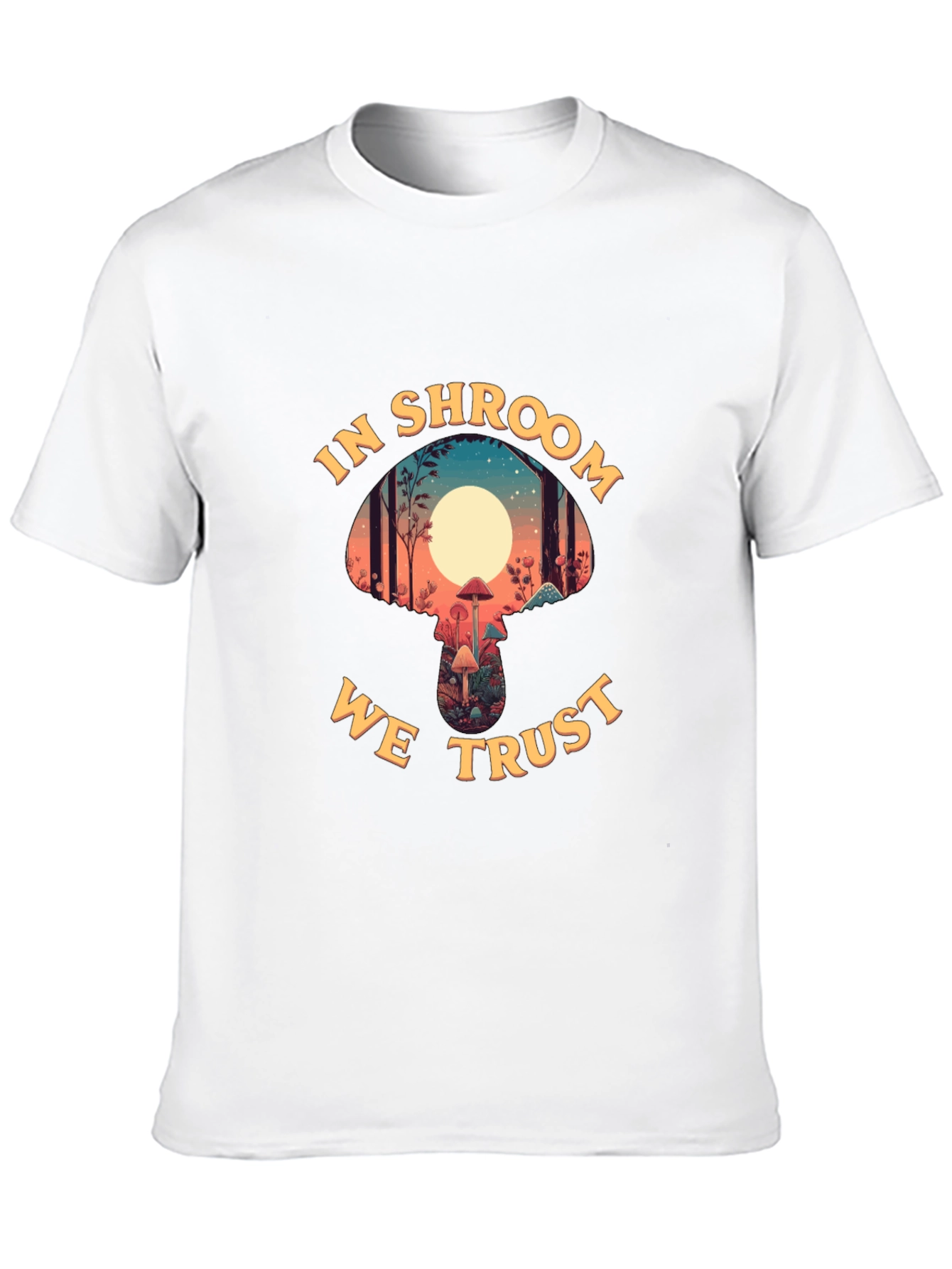 Shroom Trust Tee: Psychedelic Mushroom T-Shirt