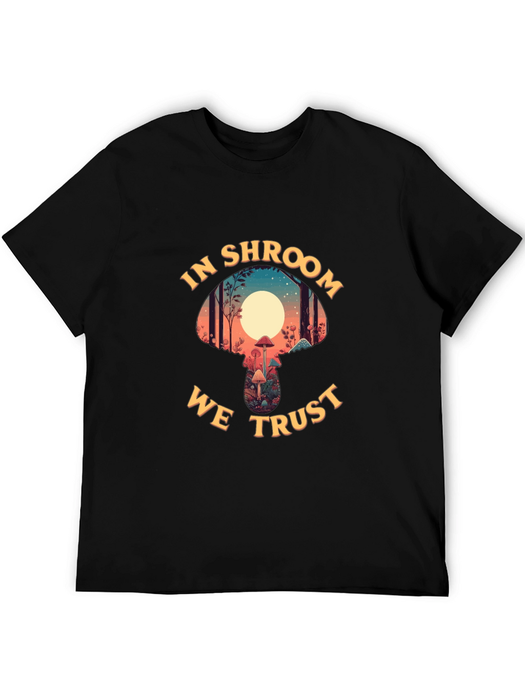 Shroom Trust Tee: Psychedelic Mushroom T-Shirt