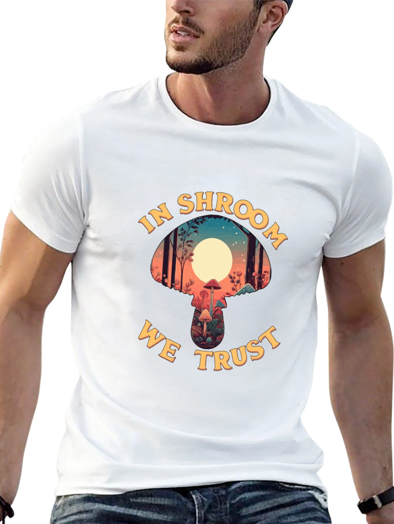 Shroom Trust Tee: Psychedelic Mushroom T-Shirt