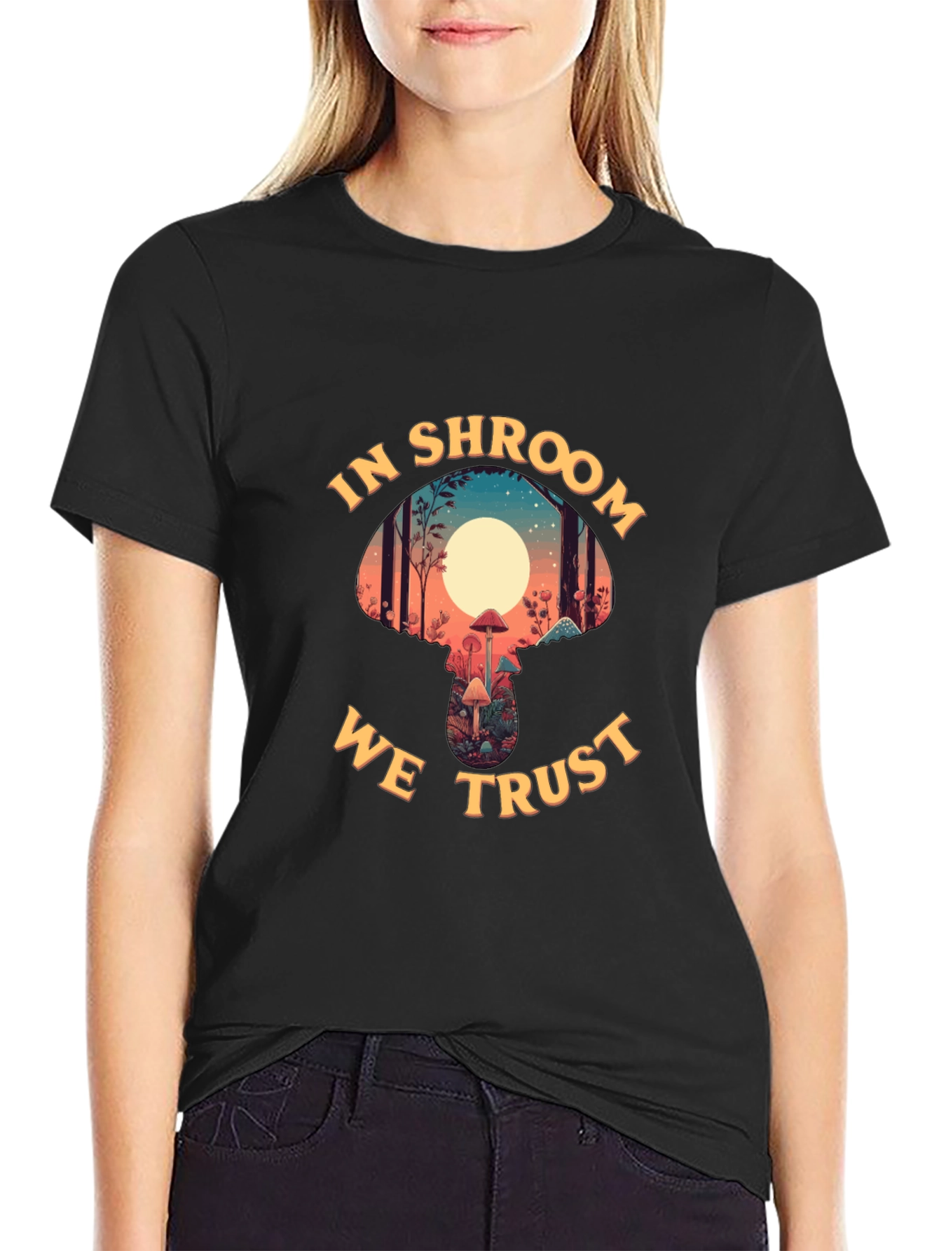 Shroom Trust Tee: Psychedelic Mushroom T-Shirt