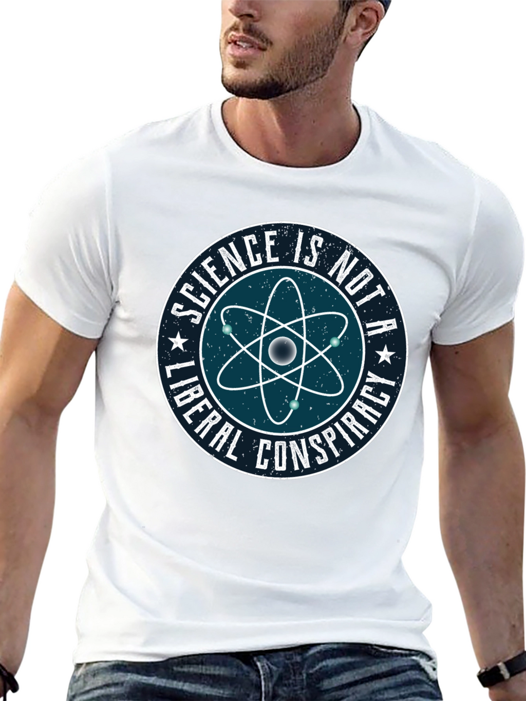 Science is Not a Liberal Conspiracy T-Shirt