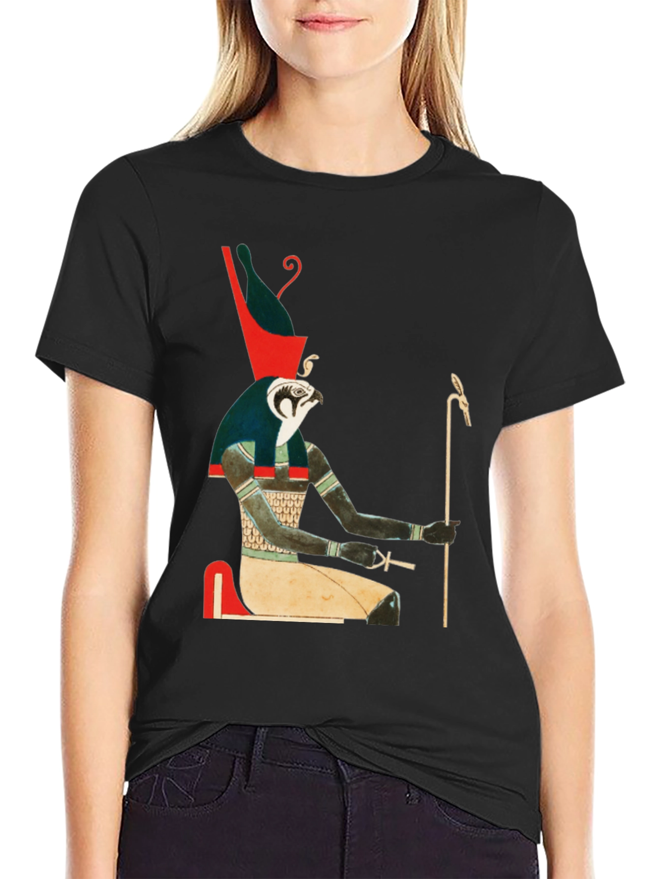 Egyptian God Graphic Tee - Cool Ancient Egypt T-Shirt