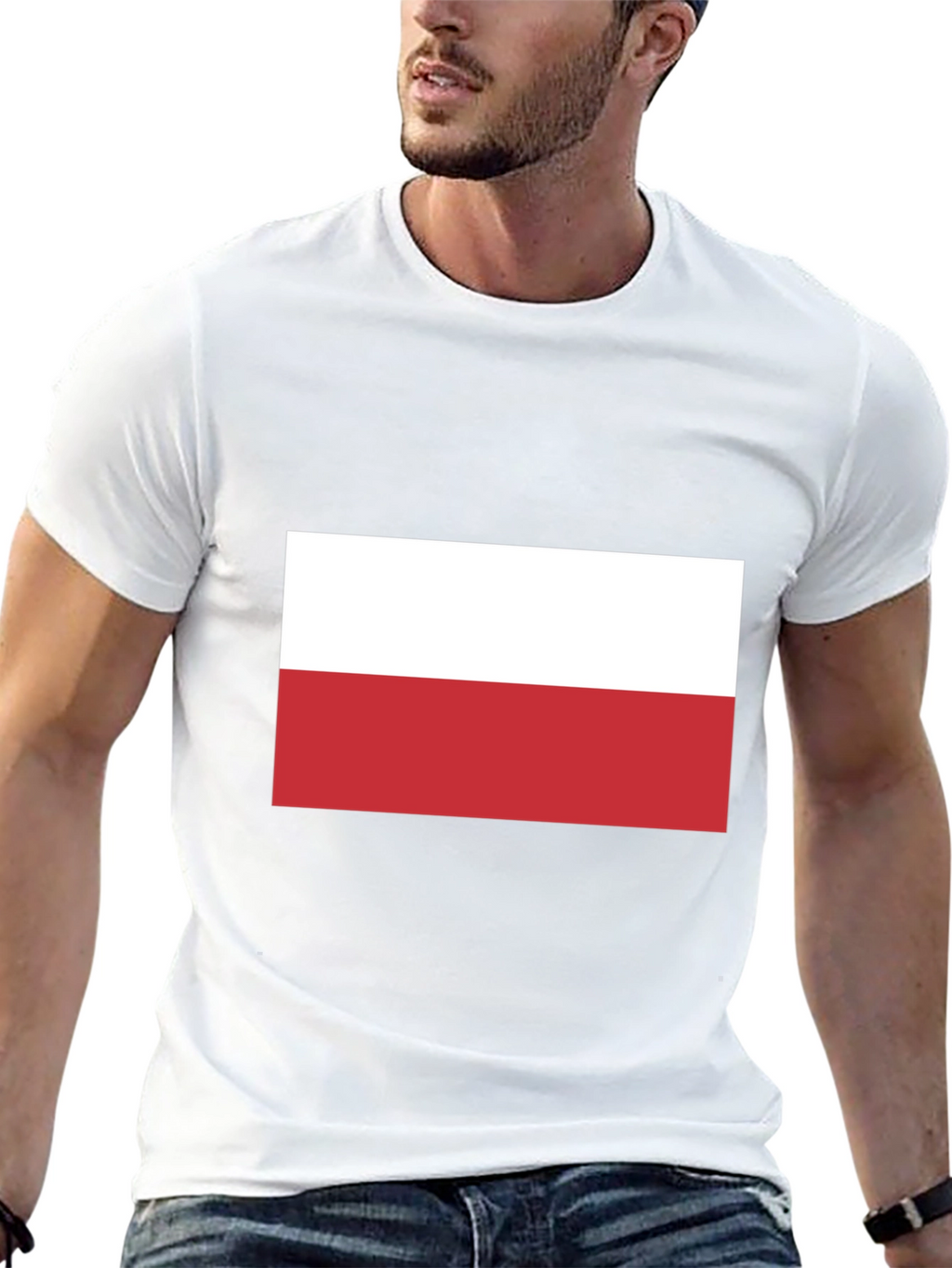 Poland Flag T-Shirt Patriotic Pride Tee