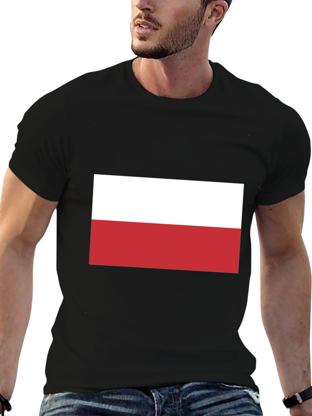 Poland Flag T-Shirt Patriotic Pride Tee