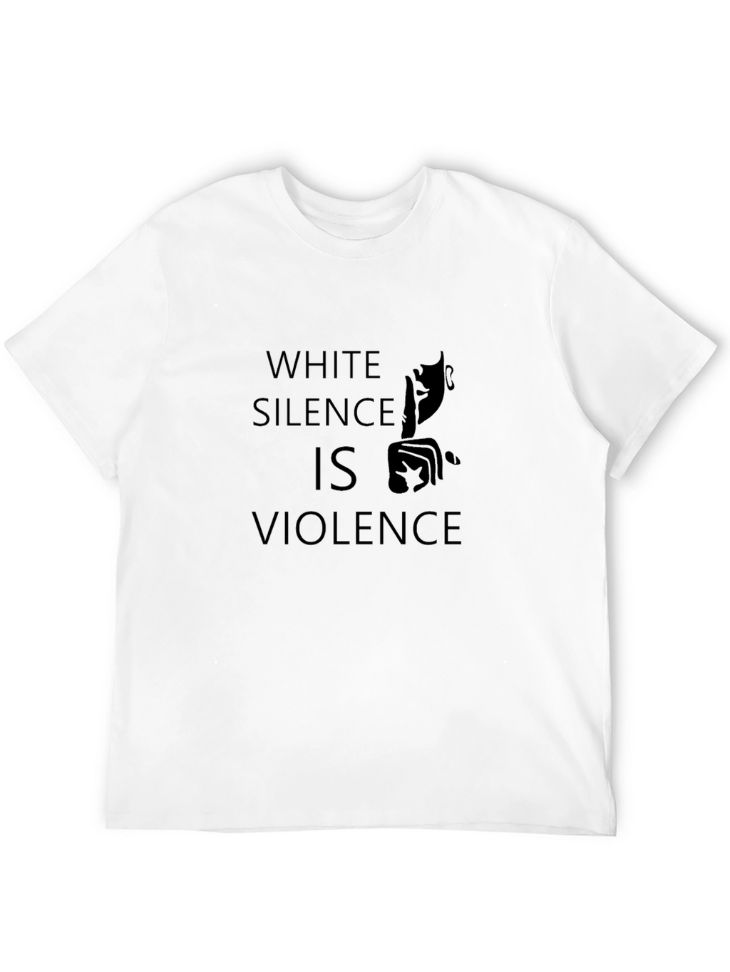 Statement Graphic Tee - White Silence is Violence