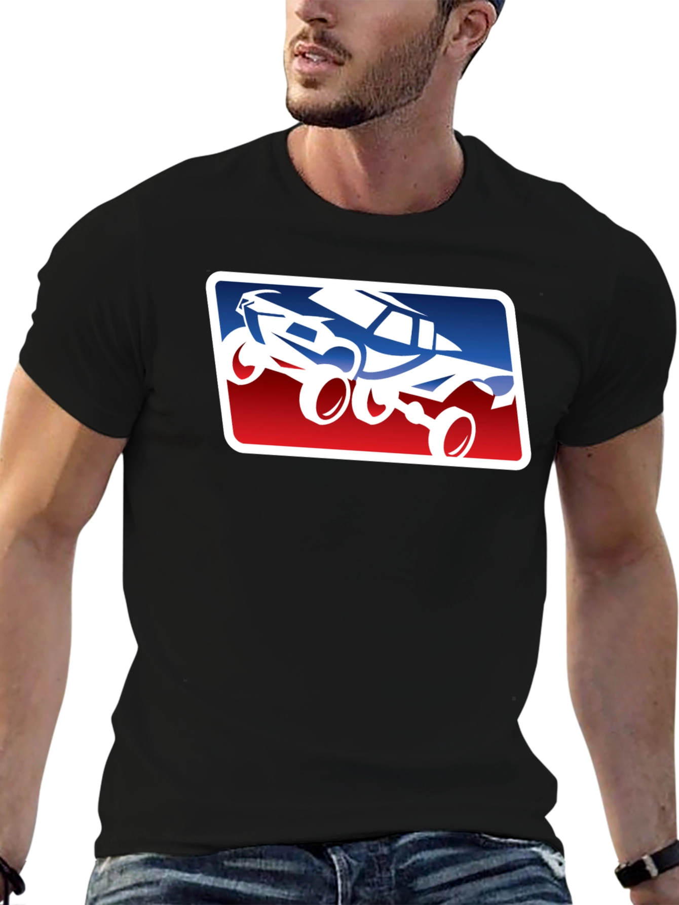 Off-Road Vehicle Graphic Tee - Black