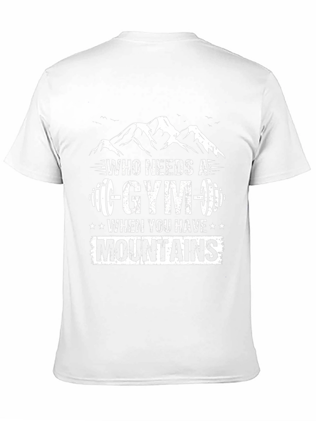 Mountain Gym T-Shirt - Black Cotton Tee