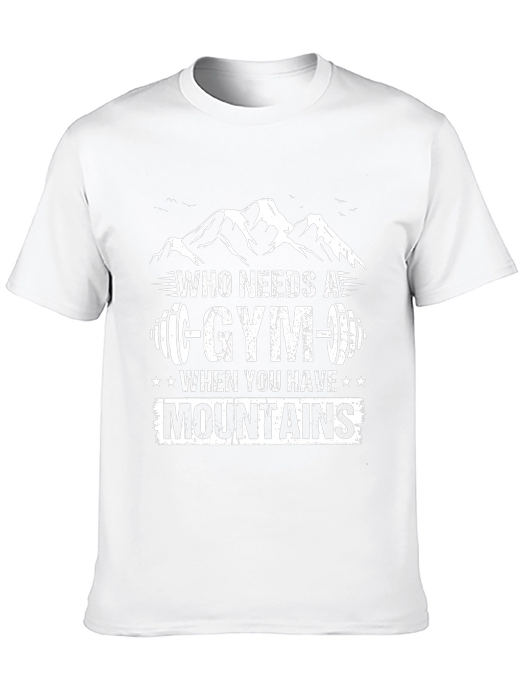 Mountain Gym T-Shirt - Black Cotton Tee