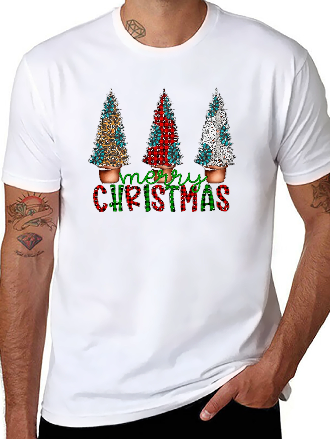 Merry Christmas Trees T-Shirt