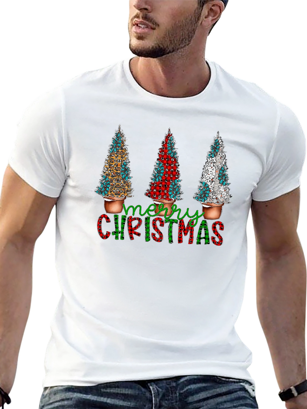 Merry Christmas Trees T-Shirt