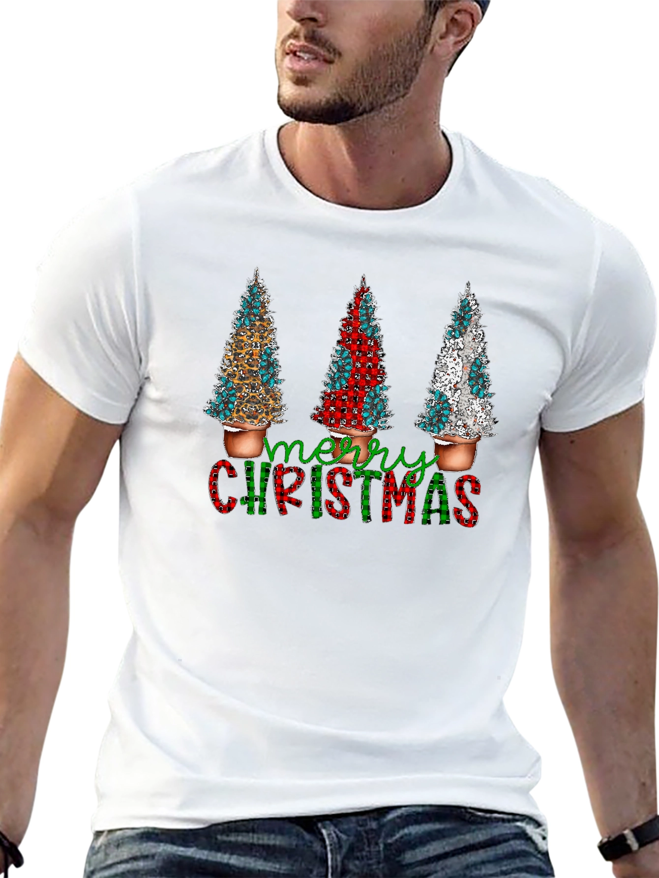 Merry Christmas Trees T-Shirt