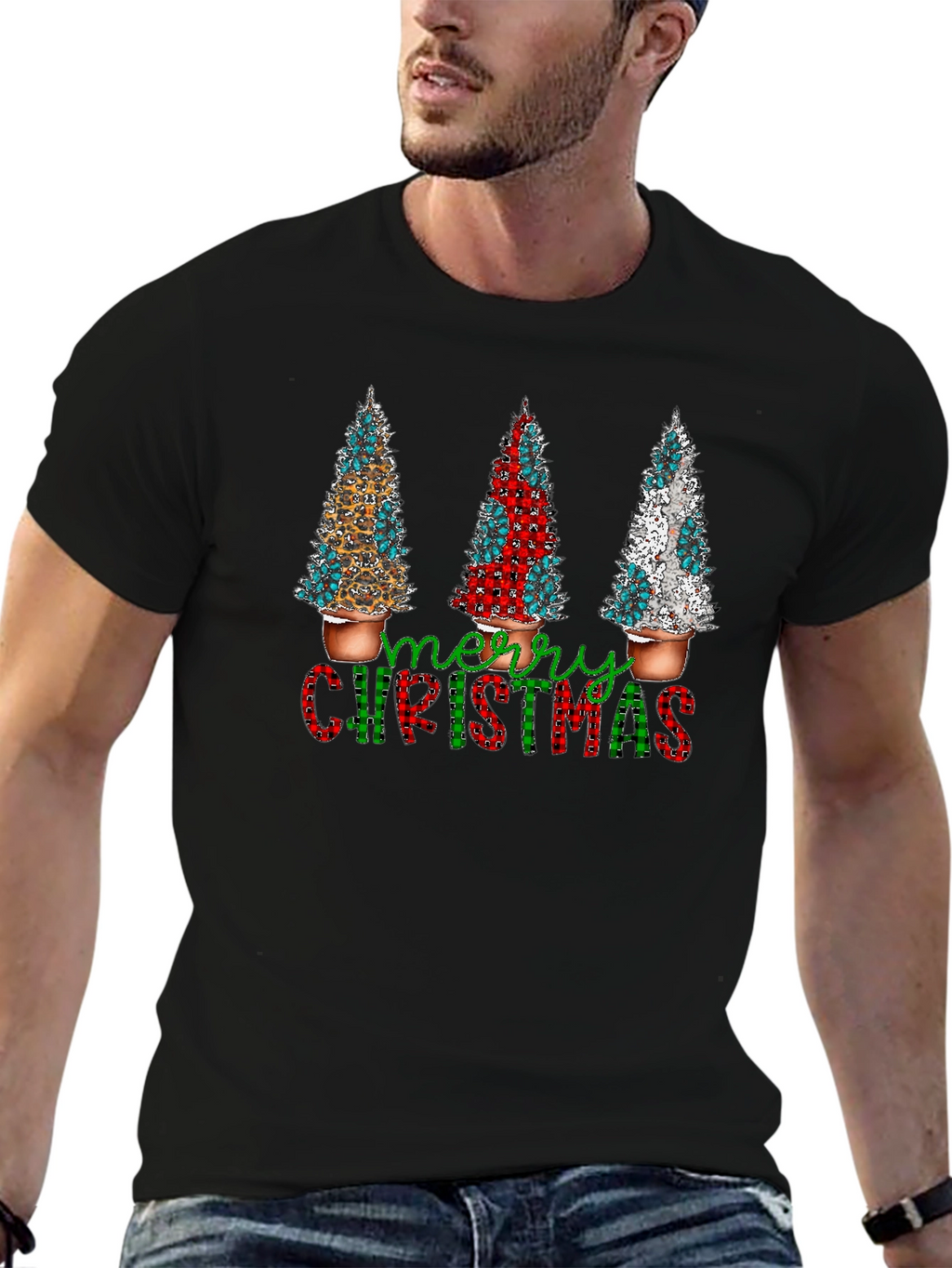 Merry Christmas Trees T-Shirt