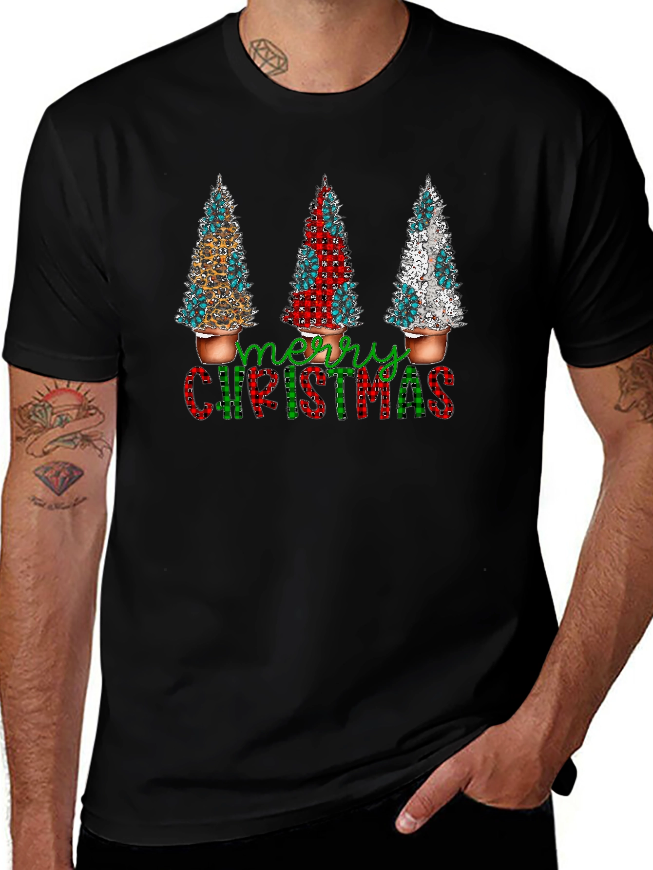 Merry Christmas Trees T-Shirt