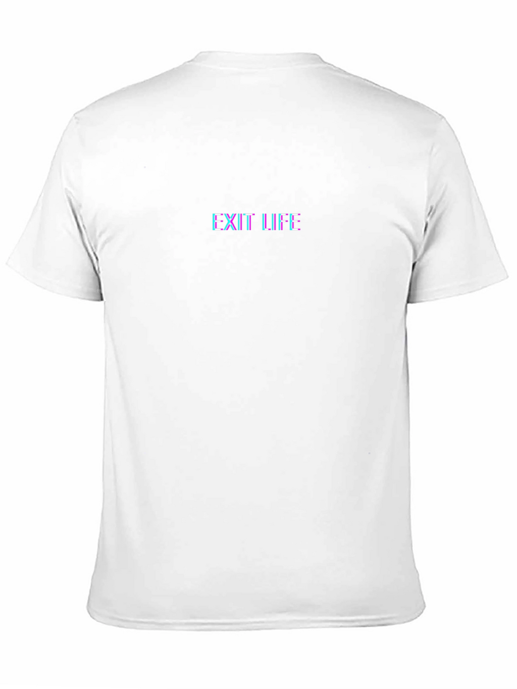 Exit Life Graphic Print Crew Neck T-Shirt