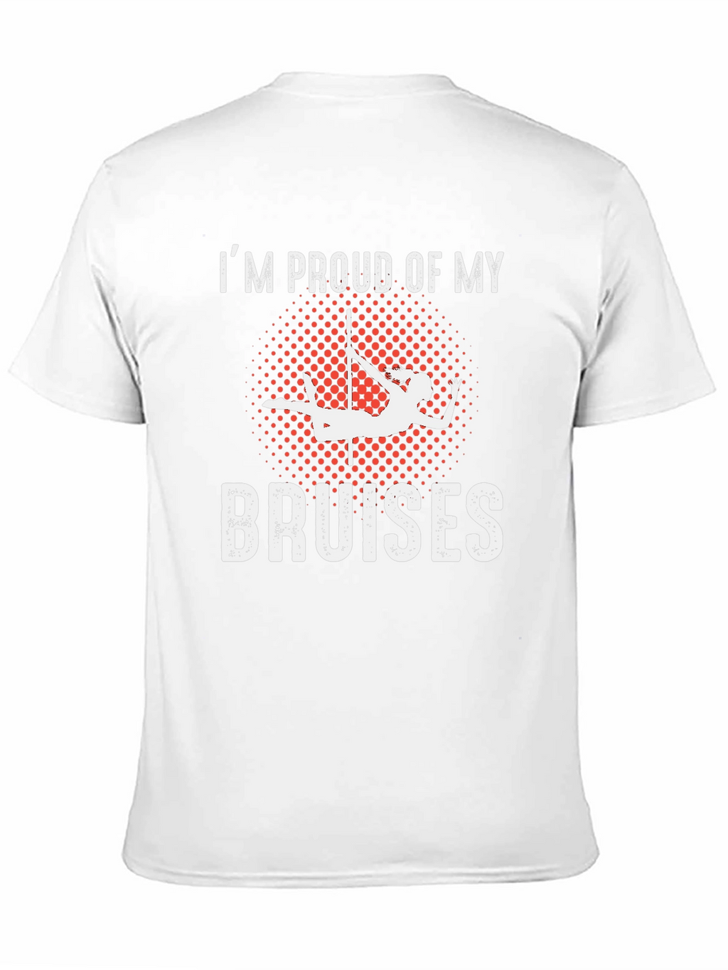 Proud of My Bruises Pole Dancing Black T-Shirt