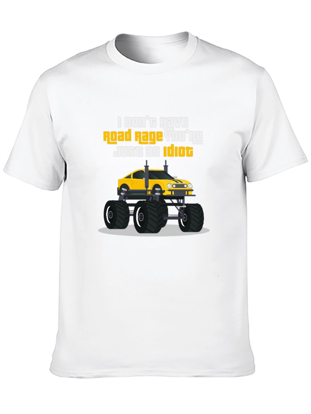 Road Rage Monster Truck T-Shirt