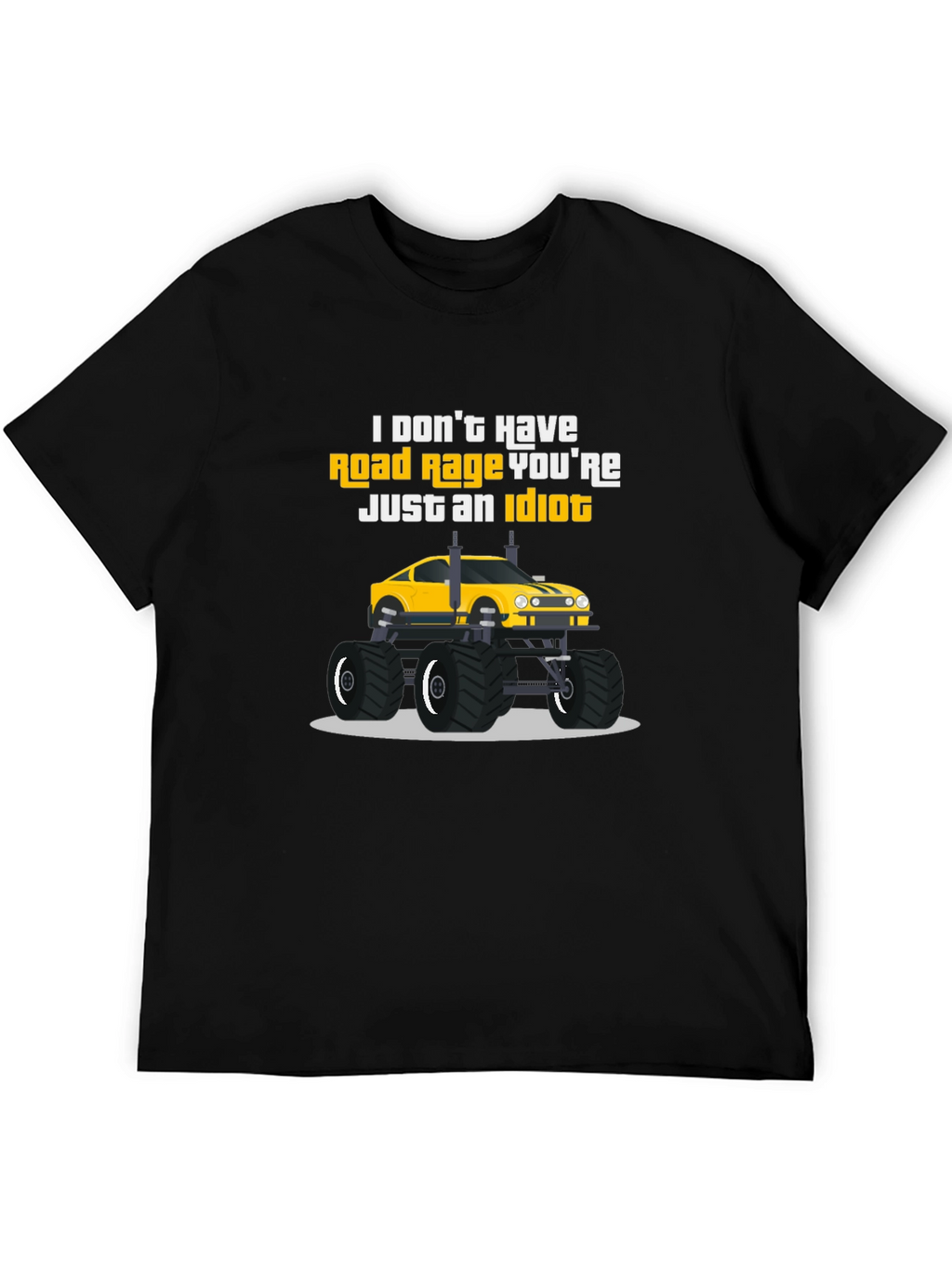 Road Rage Monster Truck T-Shirt