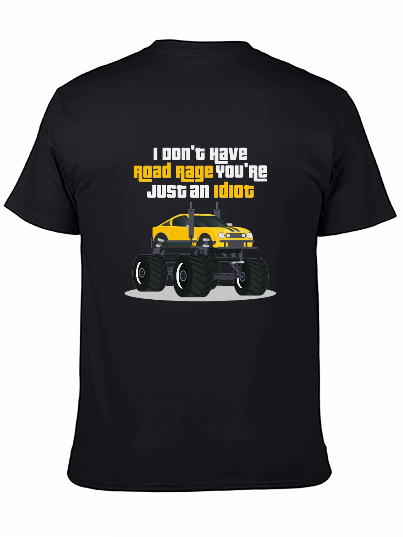 Road Rage Monster Truck T-Shirt