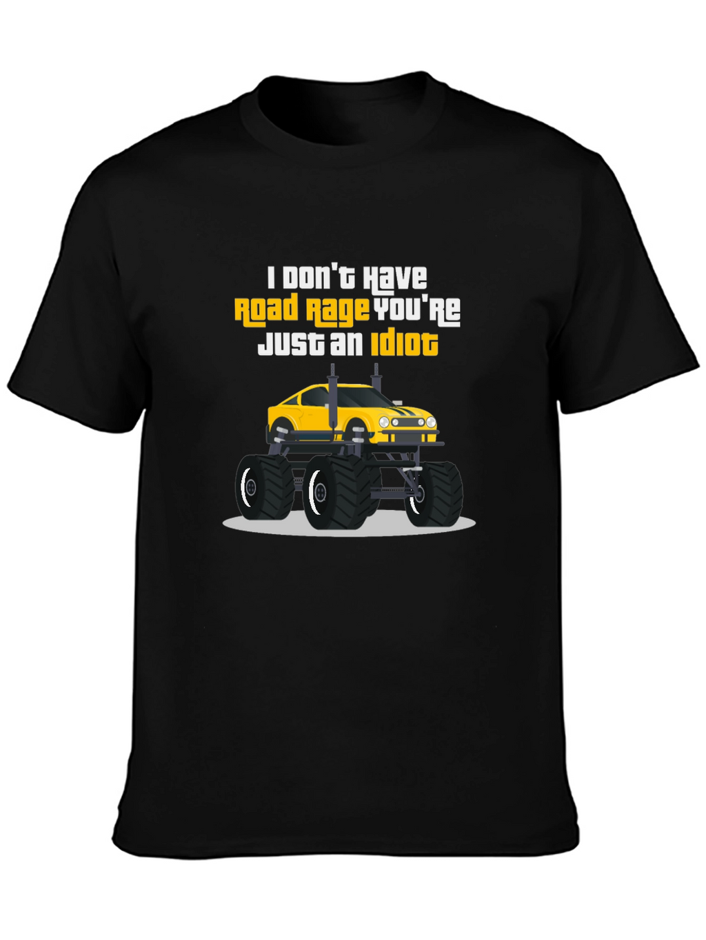 Road Rage Monster Truck T-Shirt