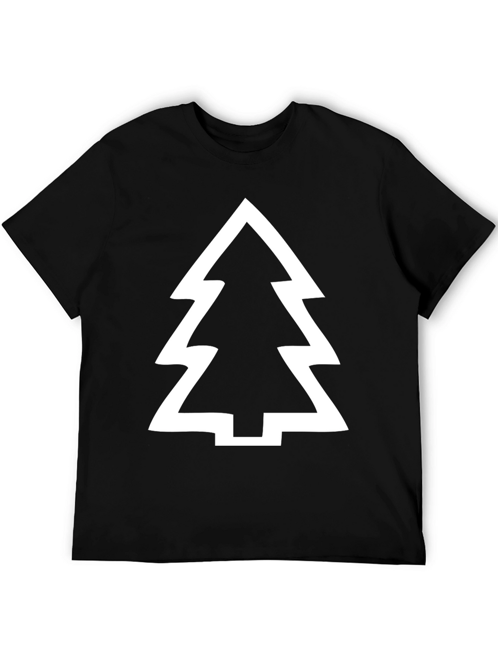 Modern Tree Graphic T-Shirt