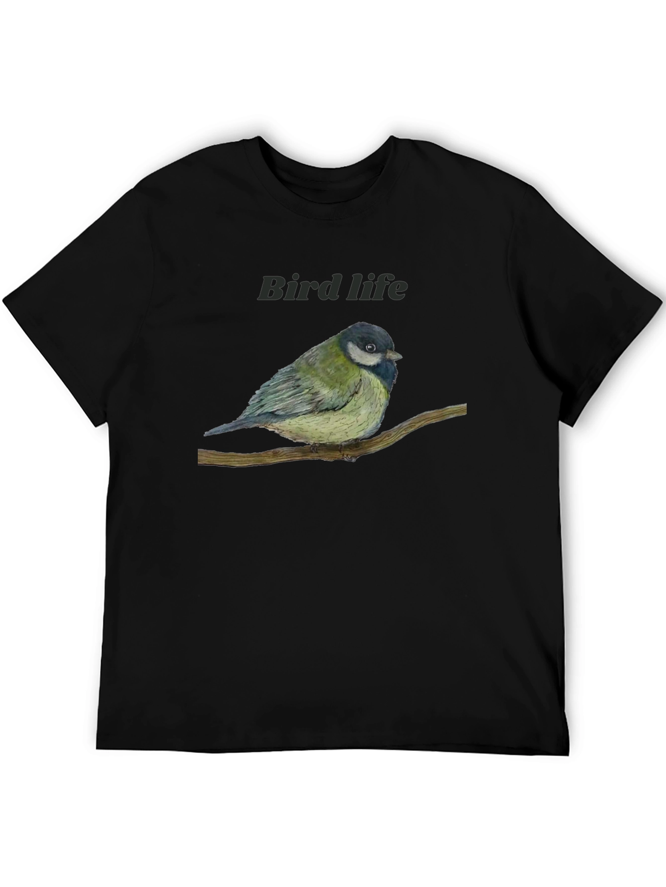 Bird Life Graphic Tee - Nature Lovers T-Shirt