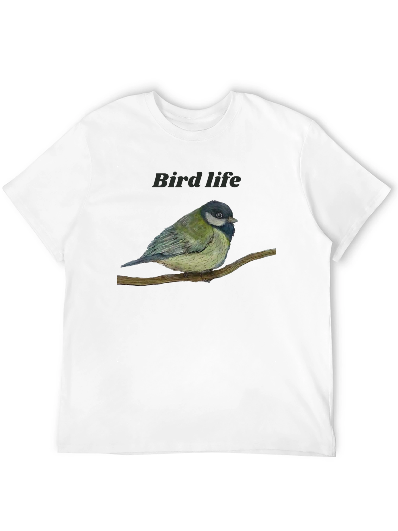 Bird Life Graphic Tee - Nature Lovers T-Shirt