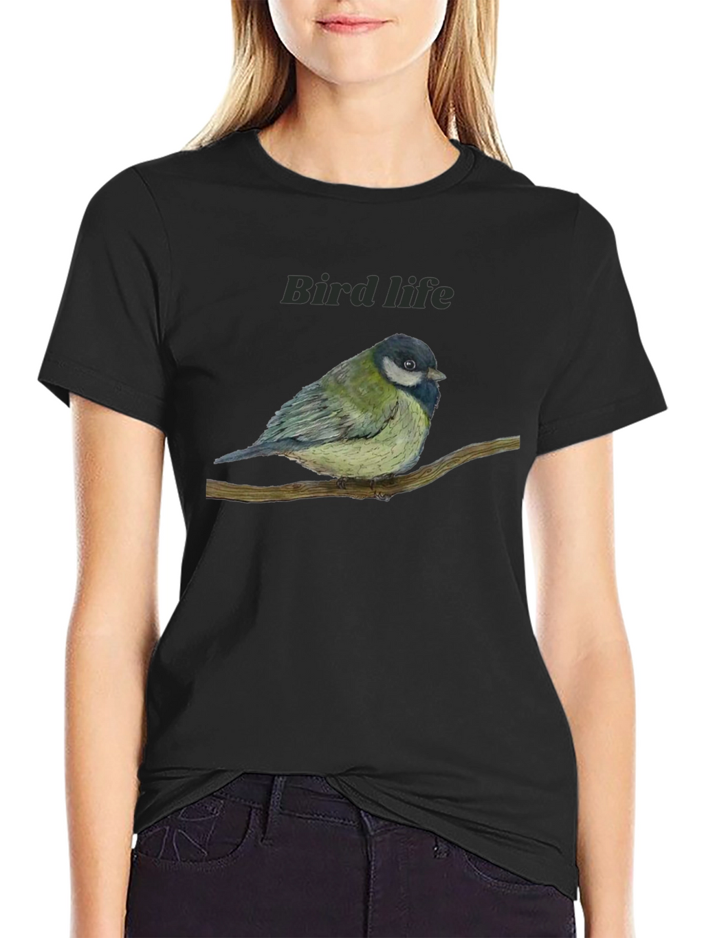 Bird Life Graphic Tee - Nature Lovers T-Shirt