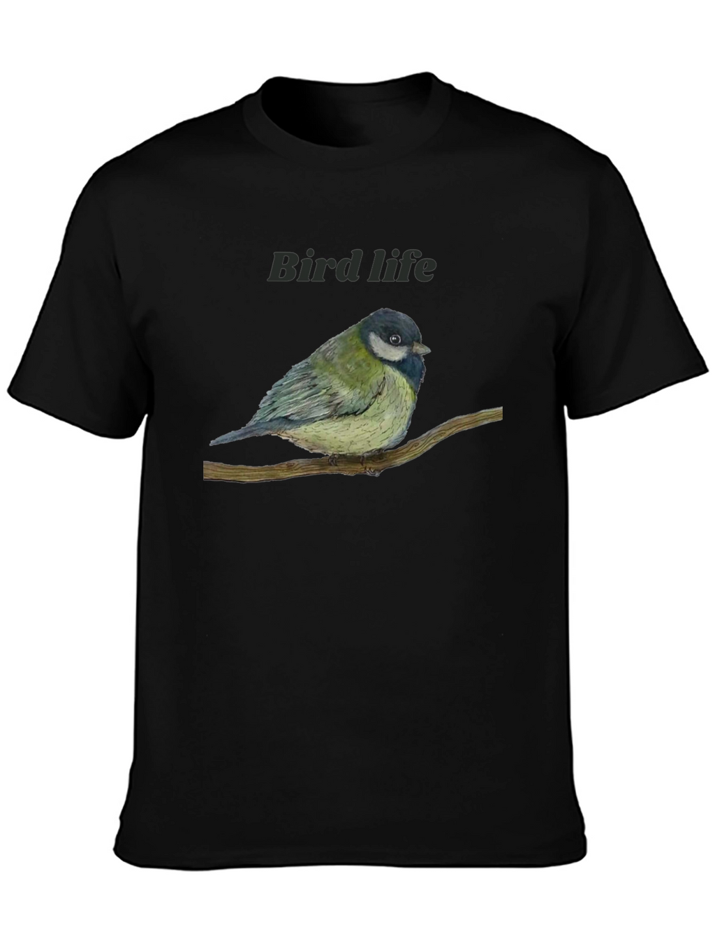 Bird Life Graphic Tee - Nature Lovers T-Shirt
