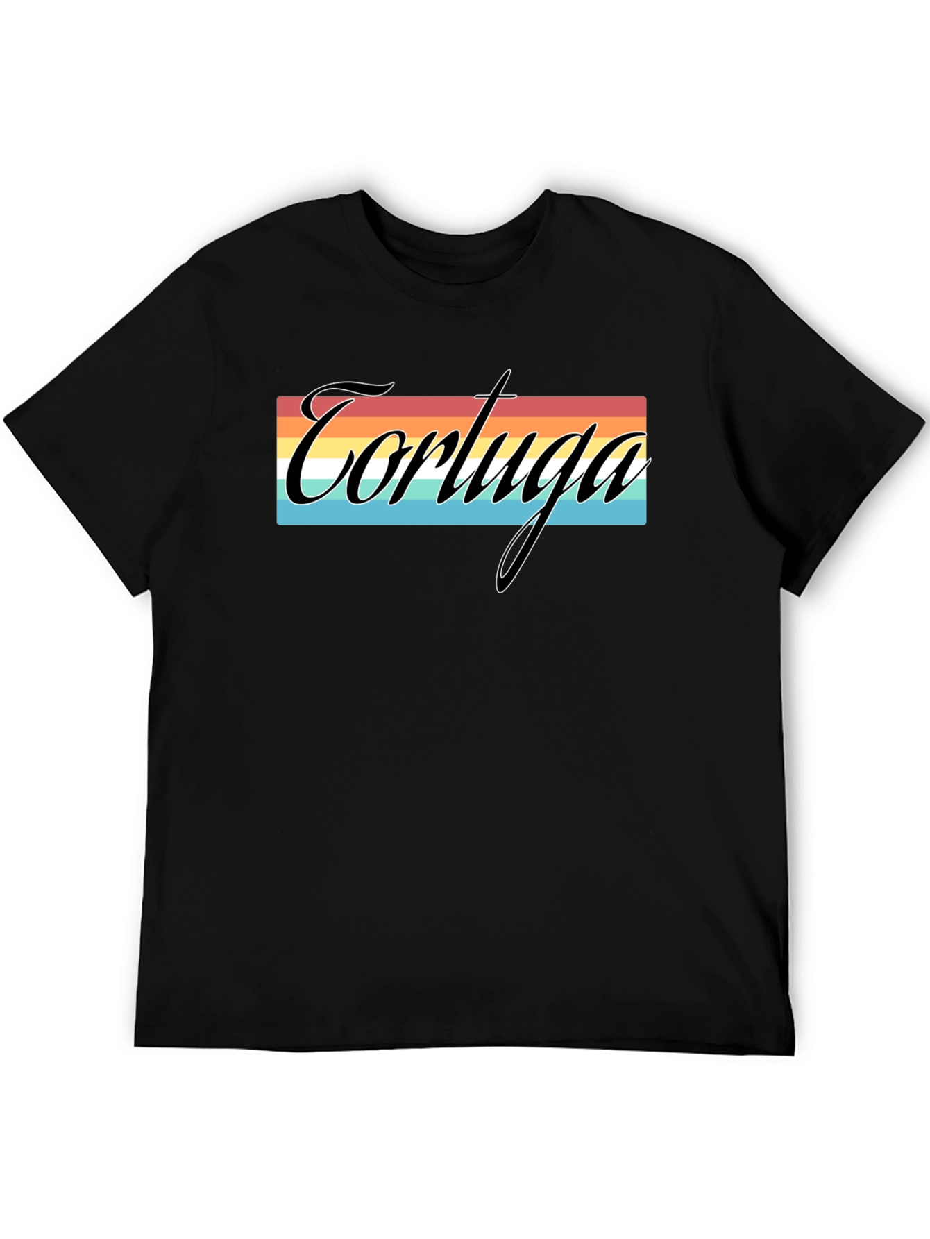 Tortuga Retro Striped Graphic Tee