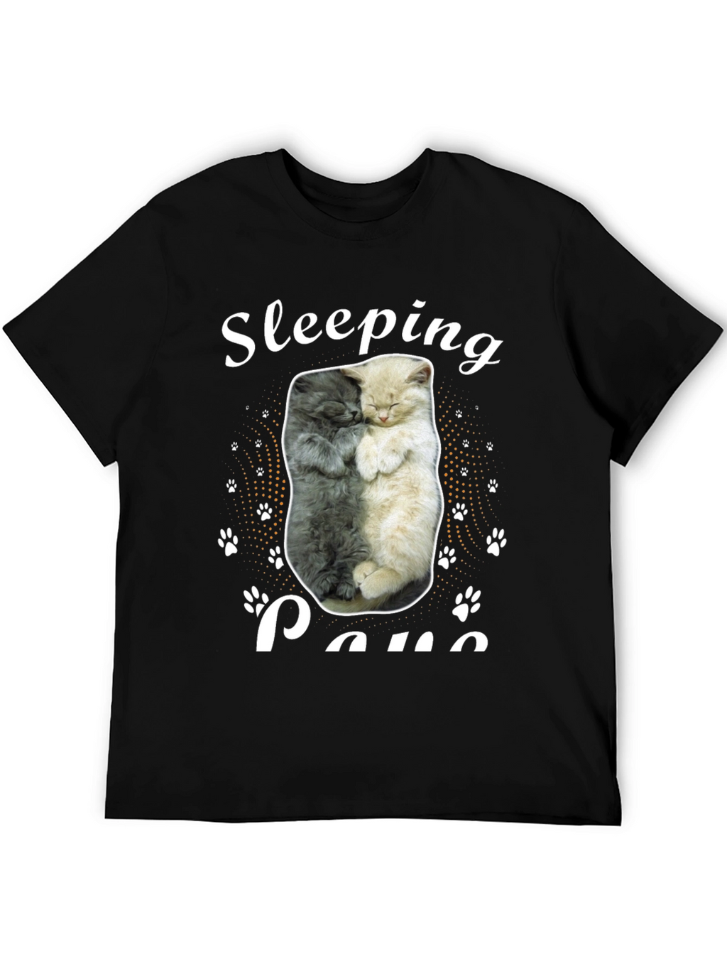 Sleeping Cats Graphic Tee - Cute Animal Lover Shirt