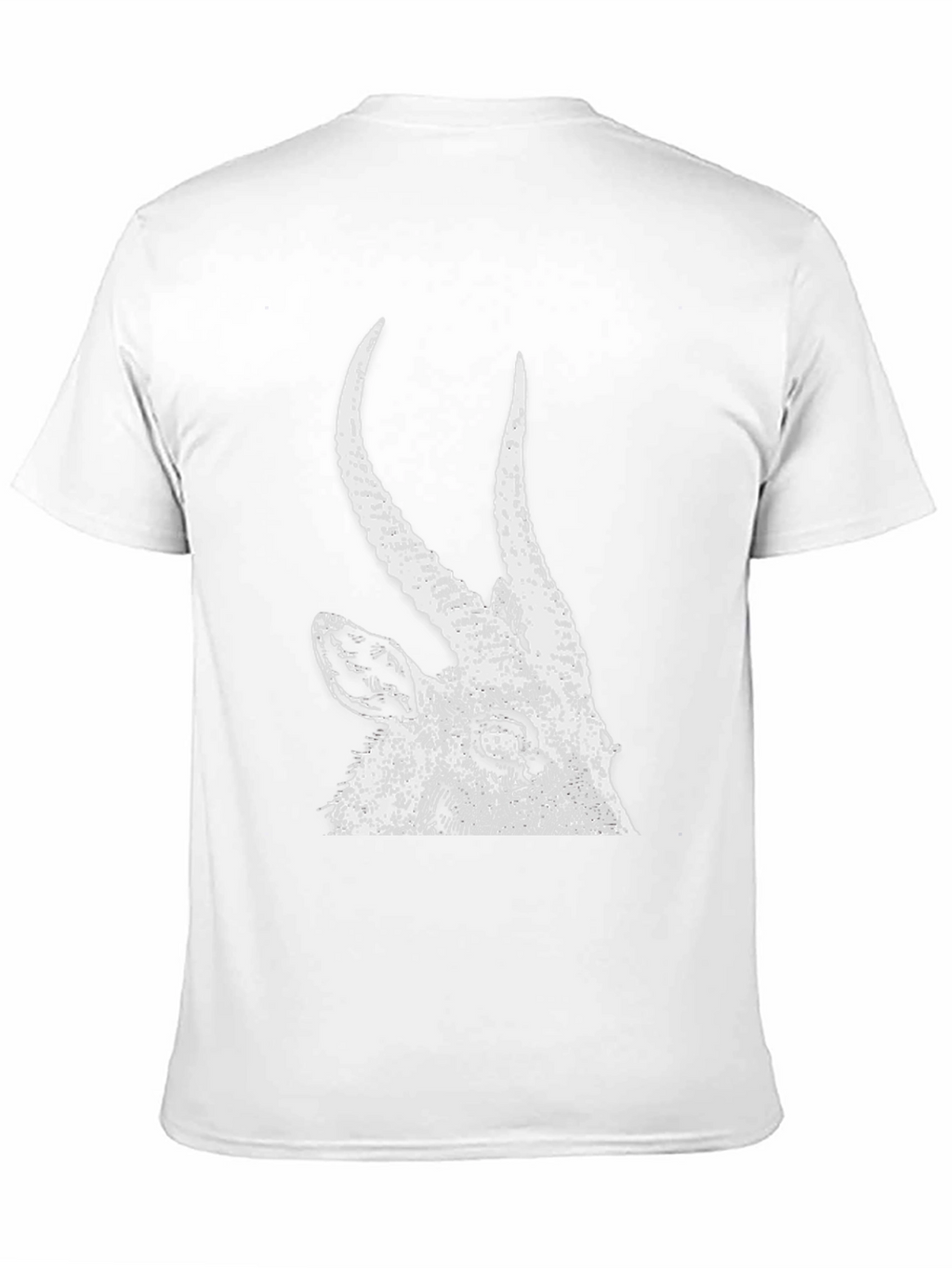 Antelope Graphic Tee - Black Cotton T-Shirt