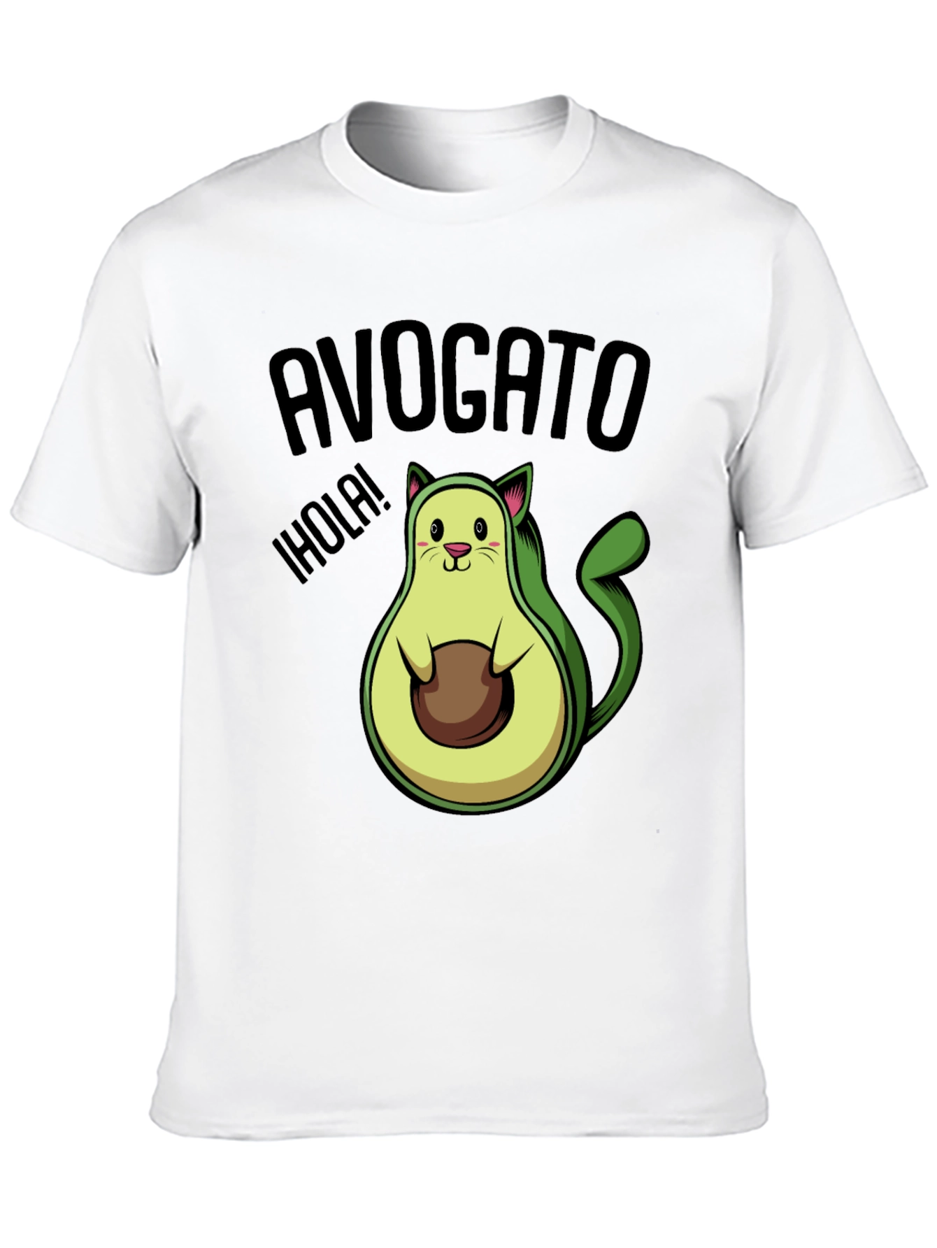 Avogato T-Shirt - Funny Avocado Cat Tee