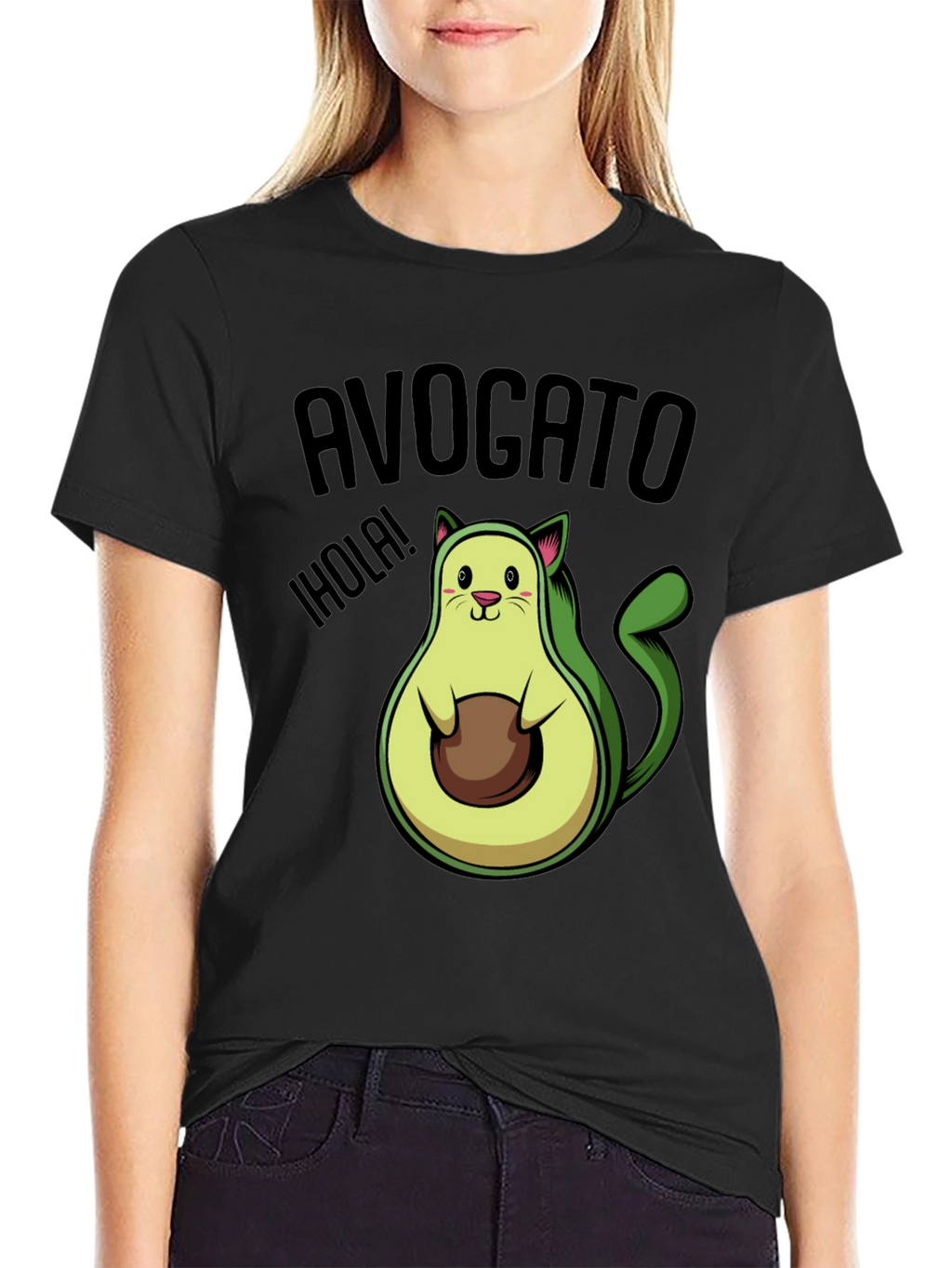 Avogato T-Shirt - Funny Avocado Cat Tee