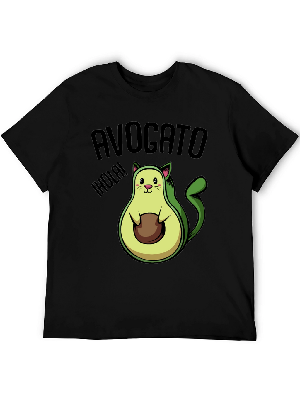 Avogato T-Shirt - Funny Avocado Cat Tee
