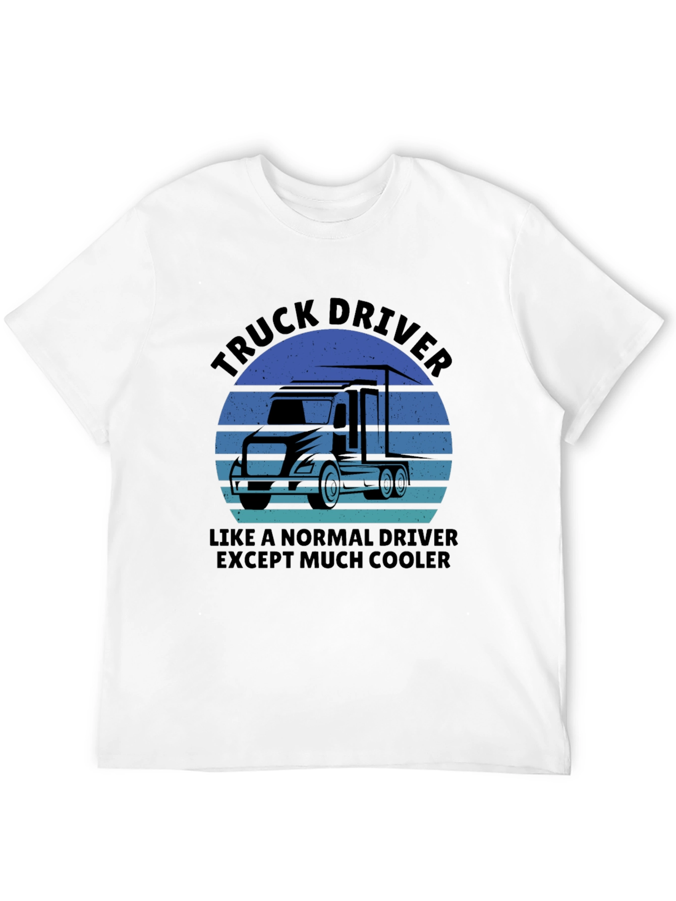 Truck Driver Cool Graphic T-Shirt