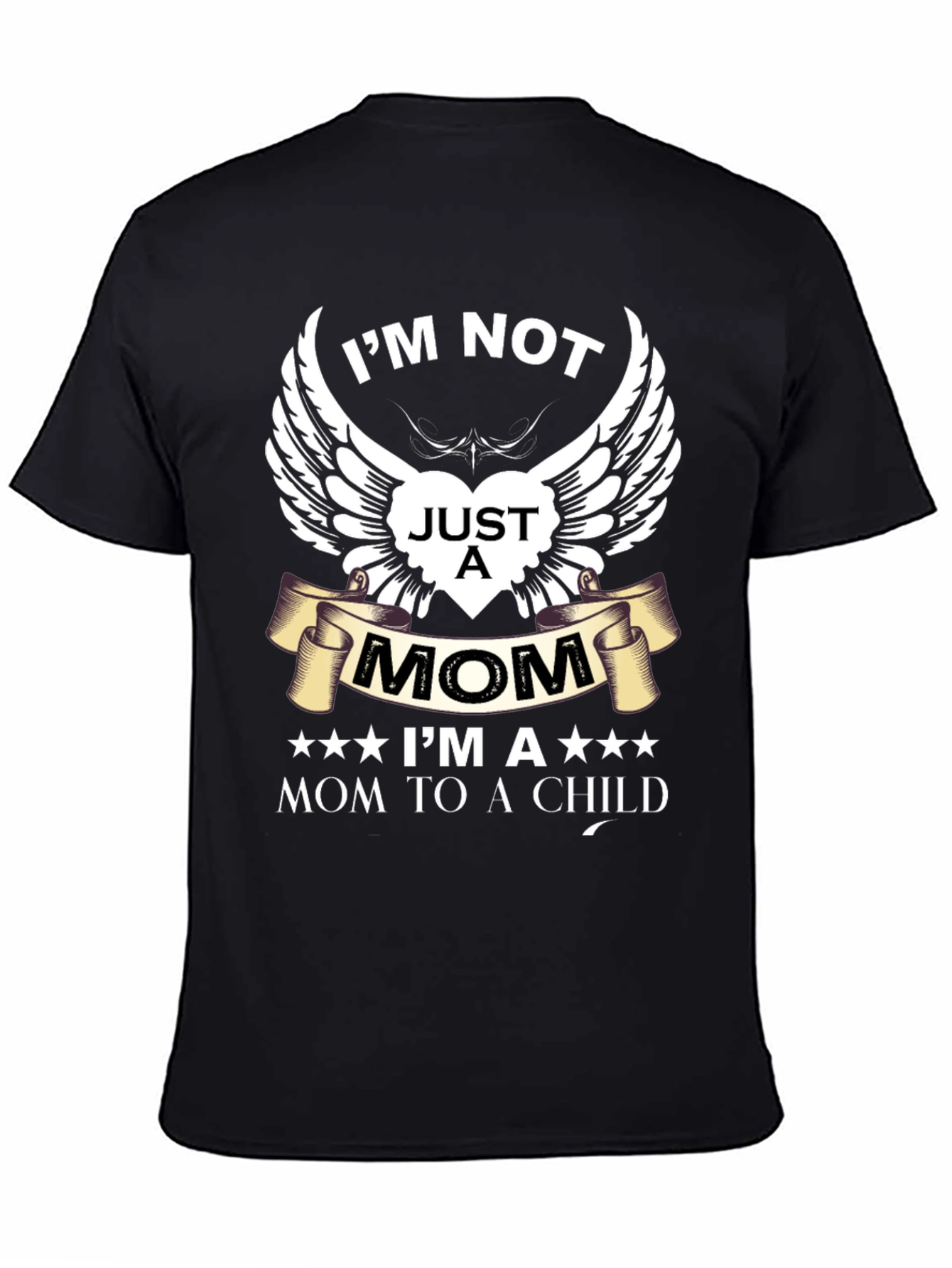 Mom to a Child Graphic Tee -  Soft Cotton Blend